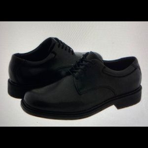 Rockport Margin Shoe in Black Genuine Leather